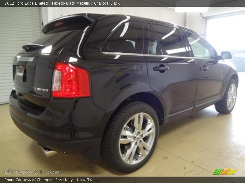 Tuxedo Black Metallic / Charcoal Black 2012 Ford Edge Limited