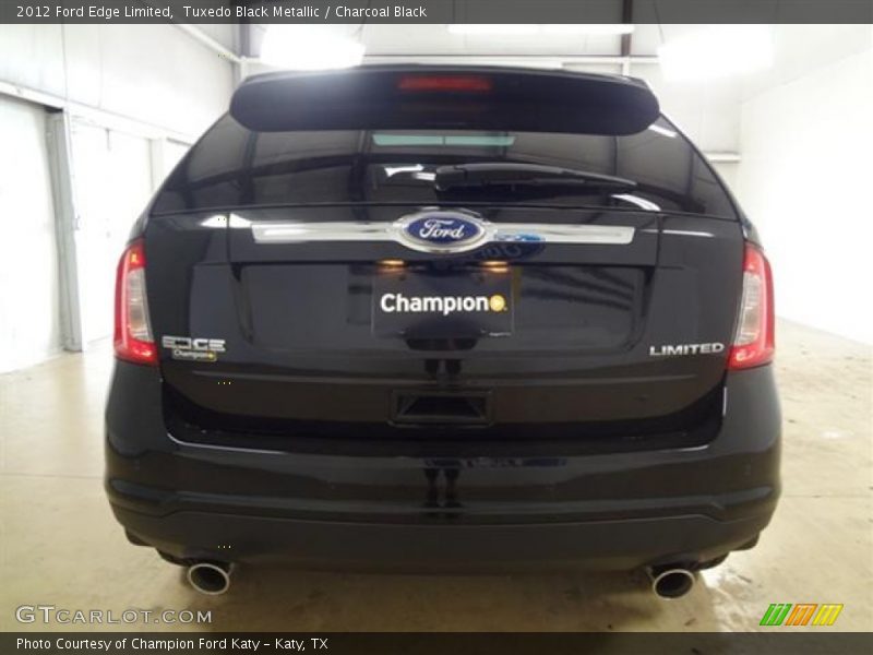 Tuxedo Black Metallic / Charcoal Black 2012 Ford Edge Limited