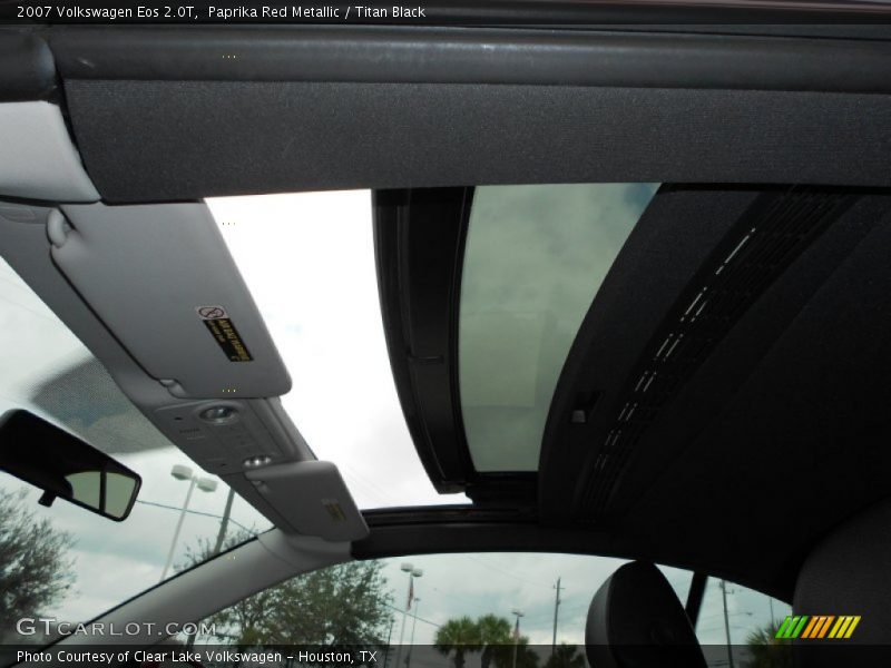 Paprika Red Metallic / Titan Black 2007 Volkswagen Eos 2.0T
