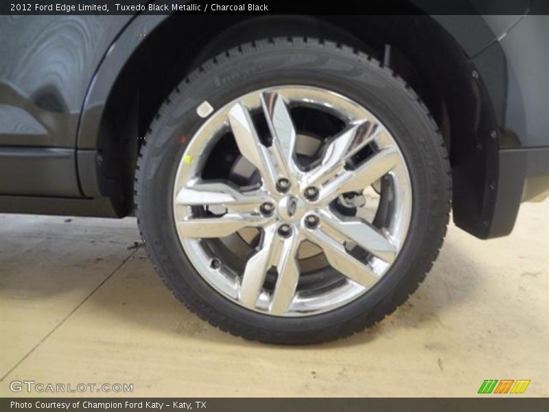 Tuxedo Black Metallic / Charcoal Black 2012 Ford Edge Limited