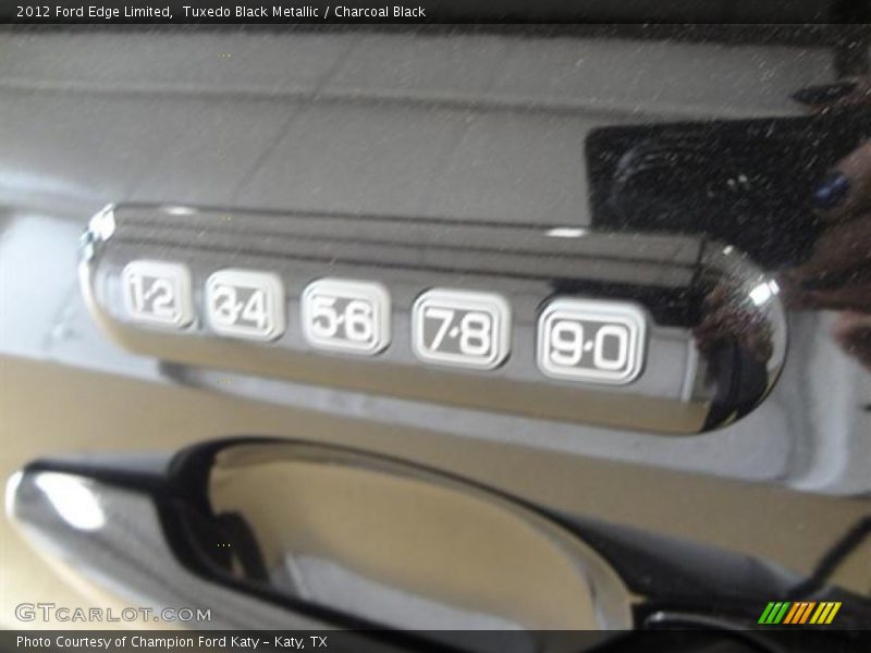 Tuxedo Black Metallic / Charcoal Black 2012 Ford Edge Limited