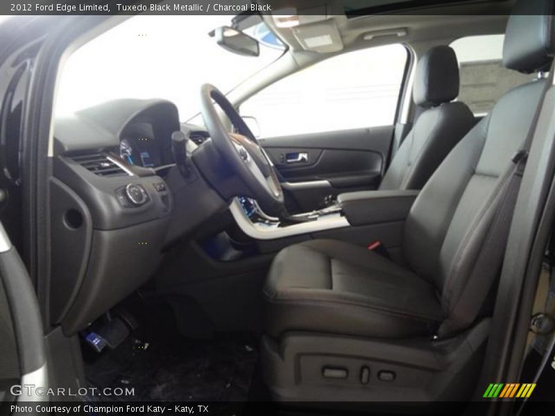 Tuxedo Black Metallic / Charcoal Black 2012 Ford Edge Limited
