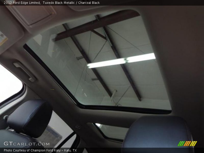 Tuxedo Black Metallic / Charcoal Black 2012 Ford Edge Limited