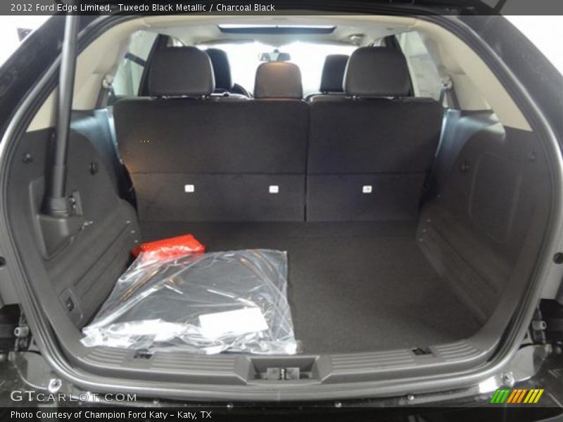 Tuxedo Black Metallic / Charcoal Black 2012 Ford Edge Limited