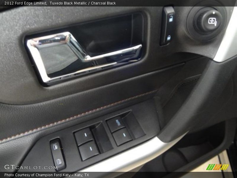 Tuxedo Black Metallic / Charcoal Black 2012 Ford Edge Limited