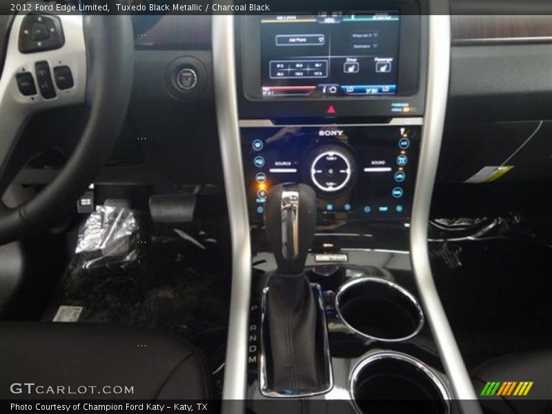 Tuxedo Black Metallic / Charcoal Black 2012 Ford Edge Limited