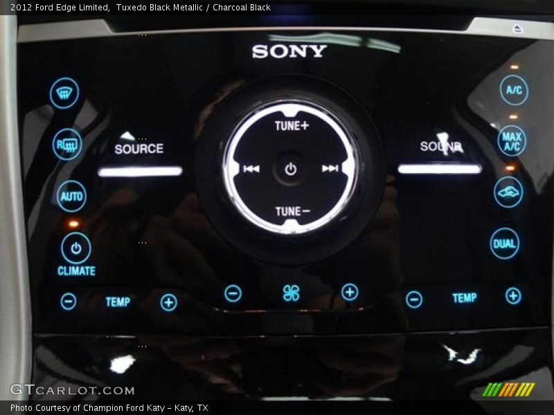 Tuxedo Black Metallic / Charcoal Black 2012 Ford Edge Limited