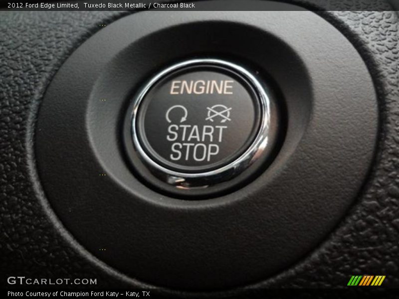 Tuxedo Black Metallic / Charcoal Black 2012 Ford Edge Limited