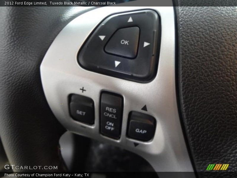 Tuxedo Black Metallic / Charcoal Black 2012 Ford Edge Limited