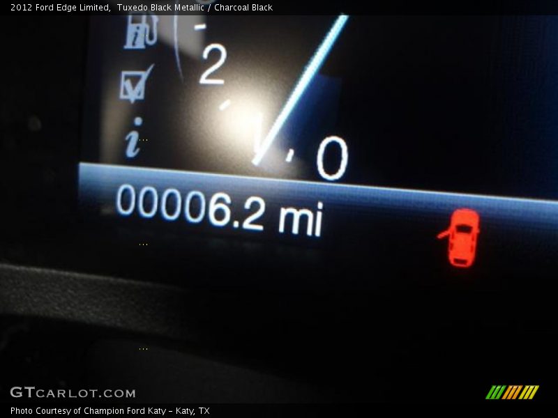 Tuxedo Black Metallic / Charcoal Black 2012 Ford Edge Limited