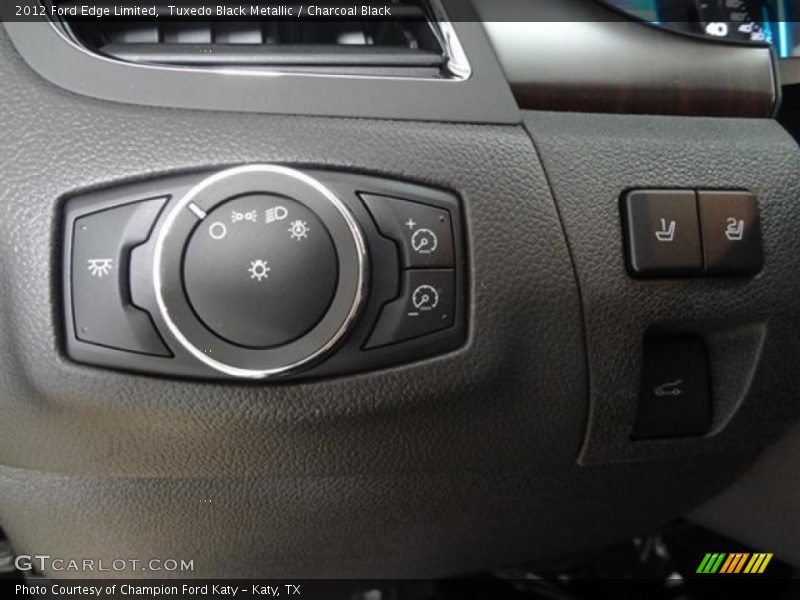 Tuxedo Black Metallic / Charcoal Black 2012 Ford Edge Limited