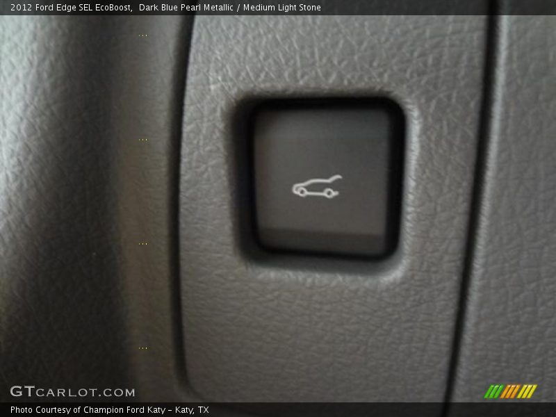Dark Blue Pearl Metallic / Medium Light Stone 2012 Ford Edge SEL EcoBoost