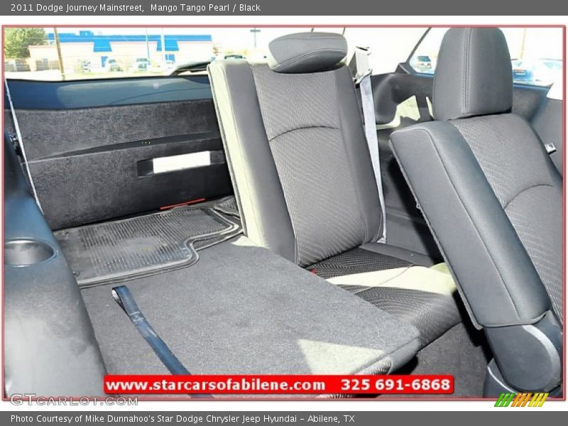 Mango Tango Pearl / Black 2011 Dodge Journey Mainstreet