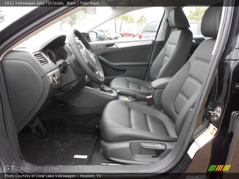 Black / Titan Black 2012 Volkswagen Jetta TDI Sedan