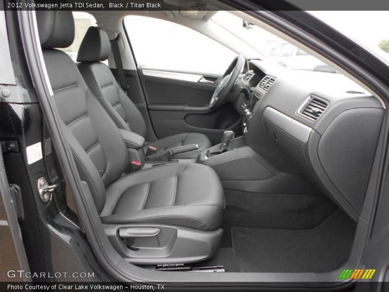 Black / Titan Black 2012 Volkswagen Jetta TDI Sedan