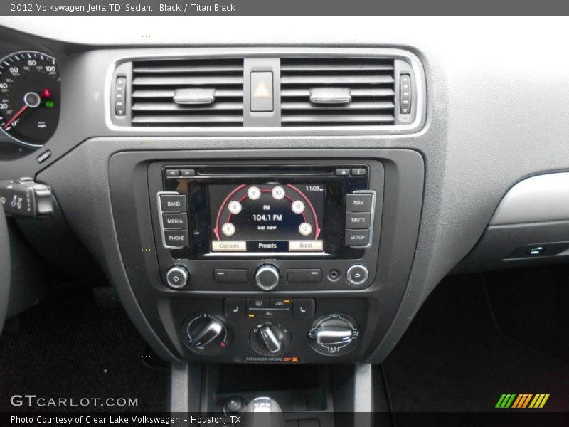 Black / Titan Black 2012 Volkswagen Jetta TDI Sedan