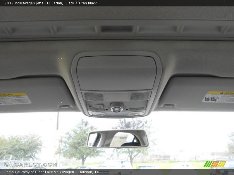 Black / Titan Black 2012 Volkswagen Jetta TDI Sedan