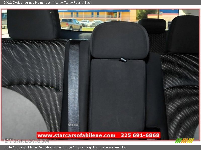 Mango Tango Pearl / Black 2011 Dodge Journey Mainstreet