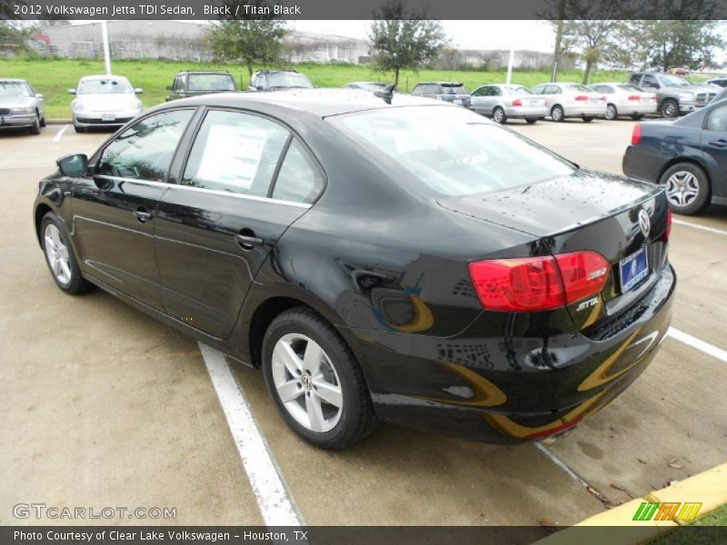 Black / Titan Black 2012 Volkswagen Jetta TDI Sedan