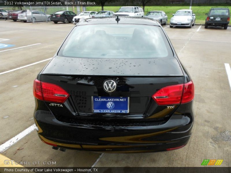 Black / Titan Black 2012 Volkswagen Jetta TDI Sedan