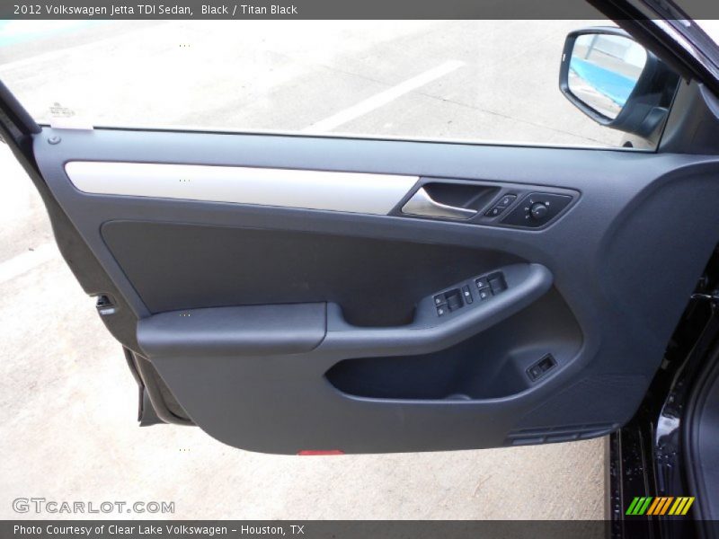 Black / Titan Black 2012 Volkswagen Jetta TDI Sedan