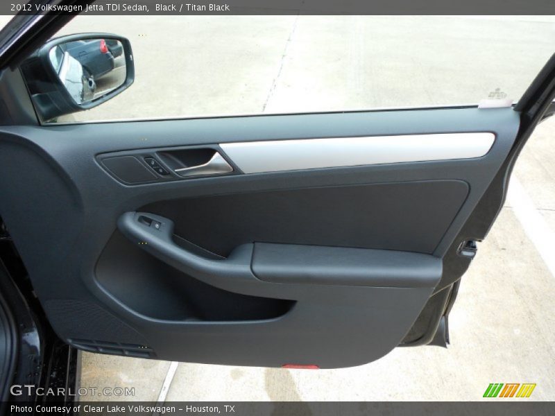 Black / Titan Black 2012 Volkswagen Jetta TDI Sedan