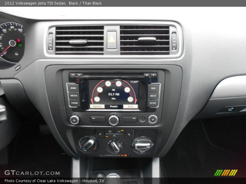 Black / Titan Black 2012 Volkswagen Jetta TDI Sedan