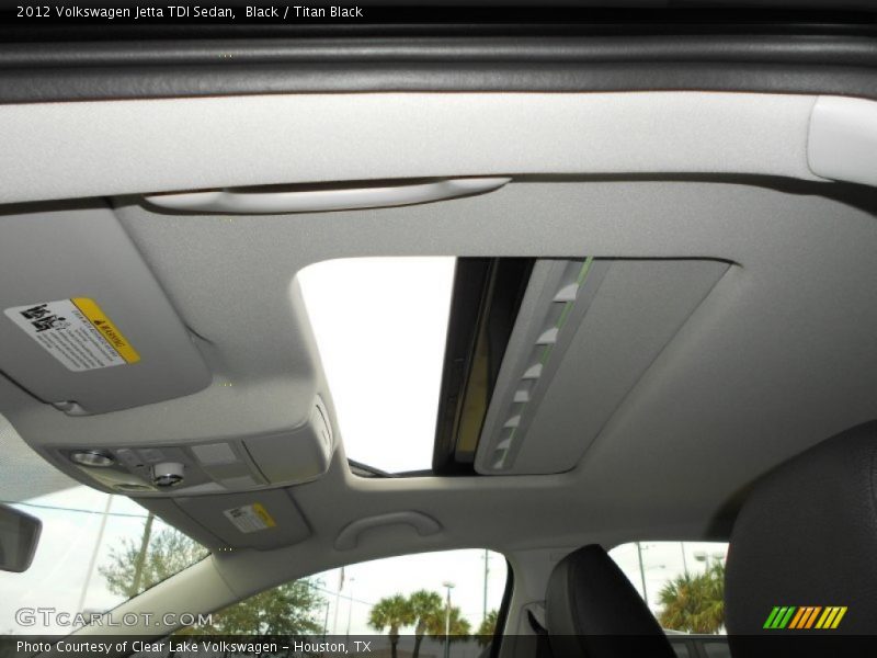Black / Titan Black 2012 Volkswagen Jetta TDI Sedan
