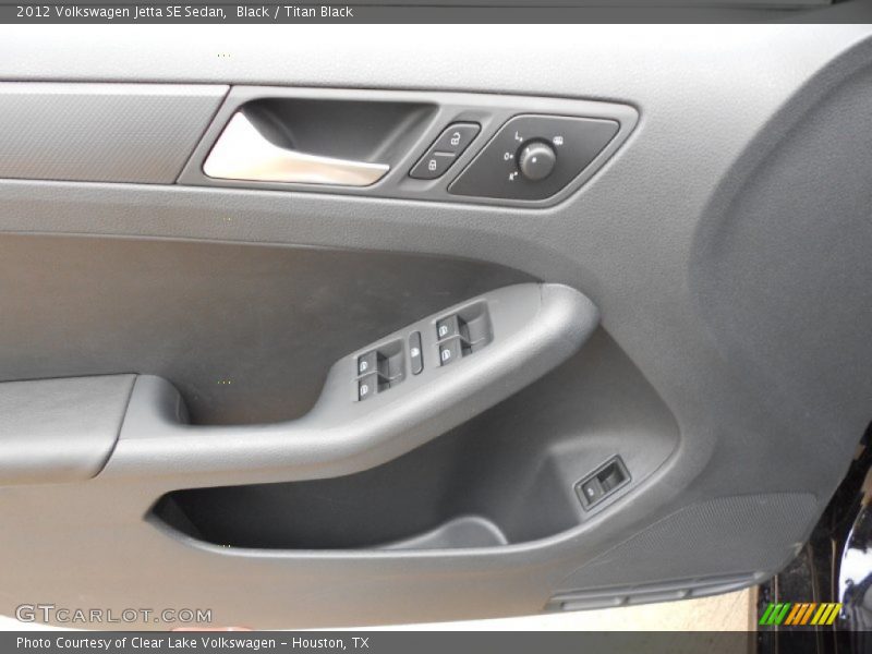 Black / Titan Black 2012 Volkswagen Jetta SE Sedan