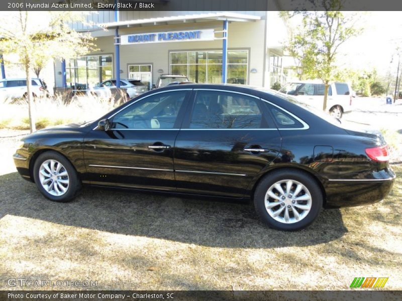 Ebony Black / Black 2006 Hyundai Azera Limited