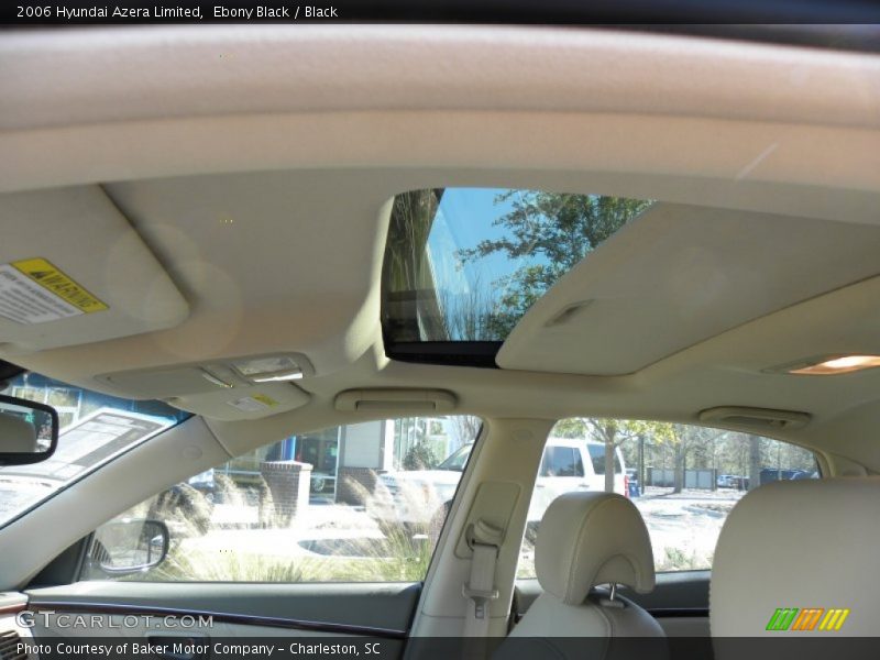 Ebony Black / Black 2006 Hyundai Azera Limited