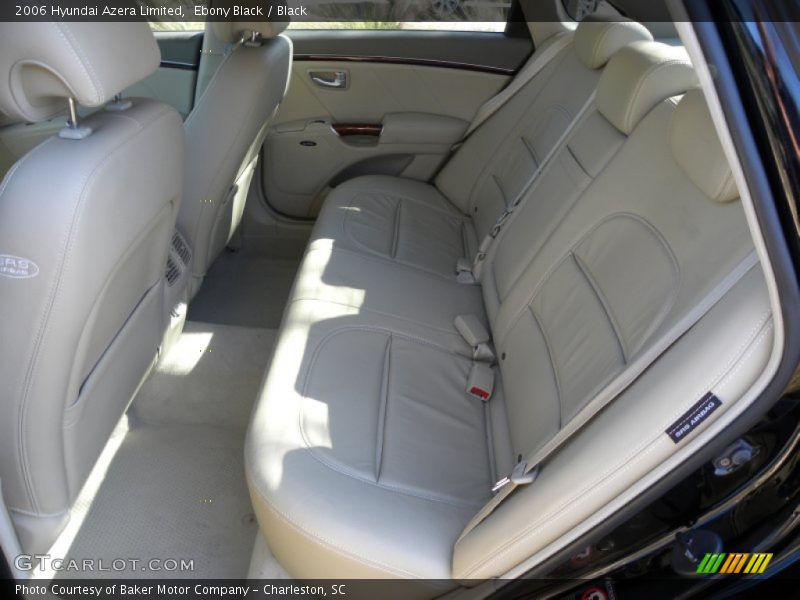 Ebony Black / Black 2006 Hyundai Azera Limited