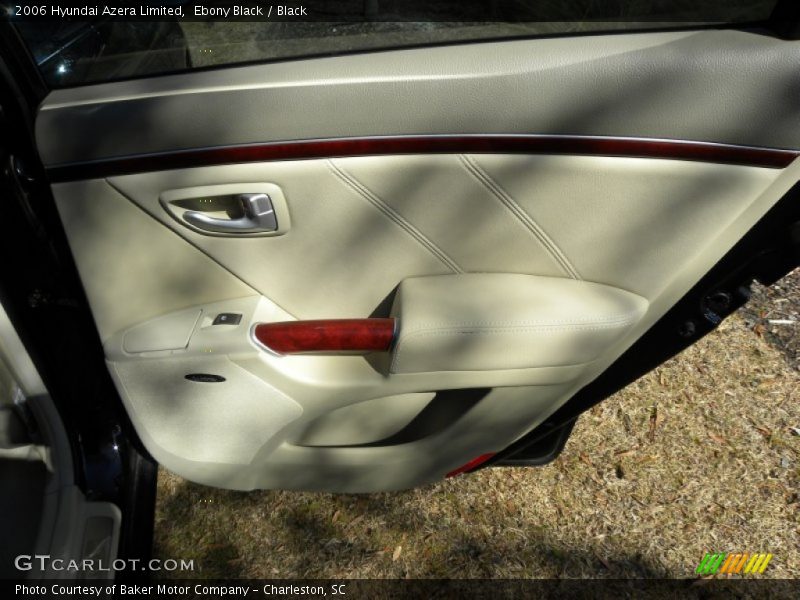 Ebony Black / Black 2006 Hyundai Azera Limited
