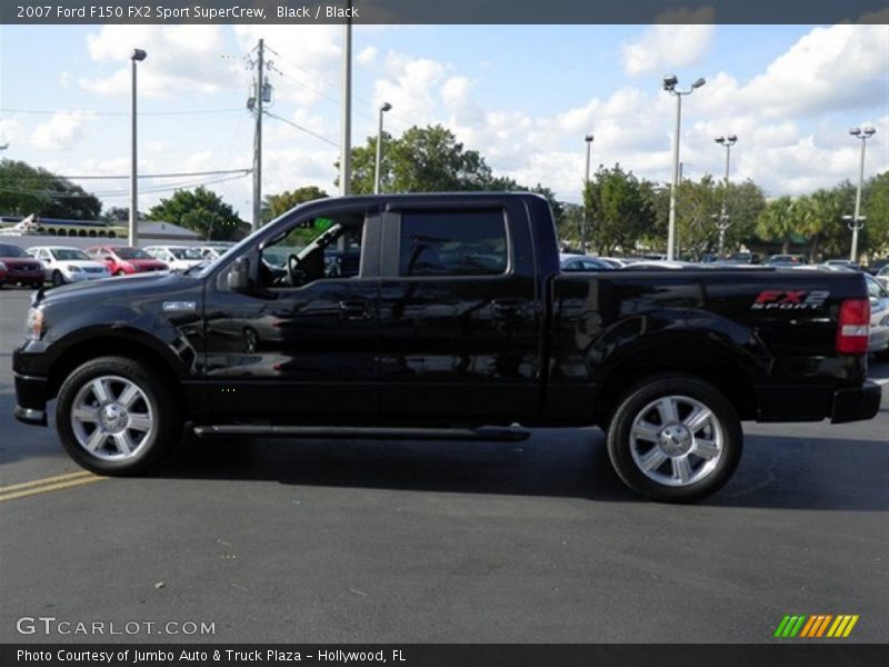 Black / Black 2007 Ford F150 FX2 Sport SuperCrew