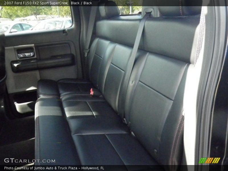 Black / Black 2007 Ford F150 FX2 Sport SuperCrew