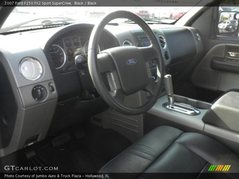 Black / Black 2007 Ford F150 FX2 Sport SuperCrew