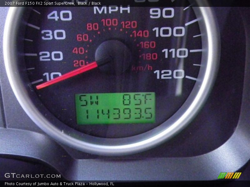 Black / Black 2007 Ford F150 FX2 Sport SuperCrew