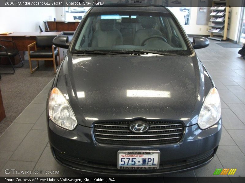 Charcoal Gray / Gray 2006 Hyundai Accent GLS Sedan