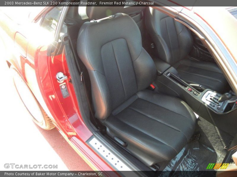 Firemist Red Metallic / Charcoal 2003 Mercedes-Benz SLK 230 Kompressor Roadster