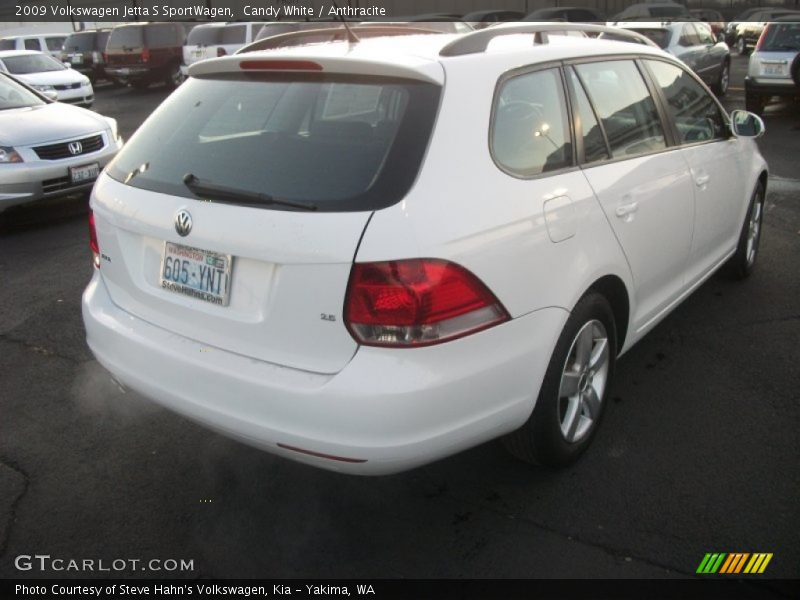 Candy White / Anthracite 2009 Volkswagen Jetta S SportWagen