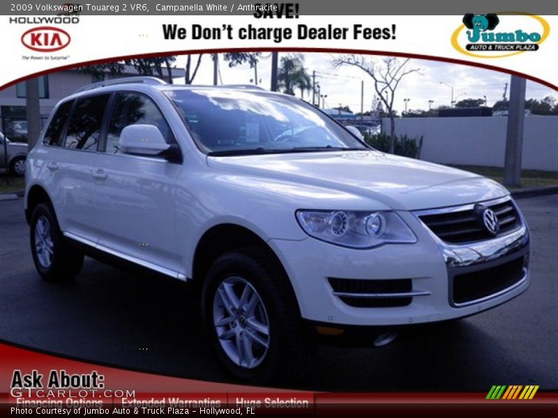 Campanella White / Anthracite 2009 Volkswagen Touareg 2 VR6