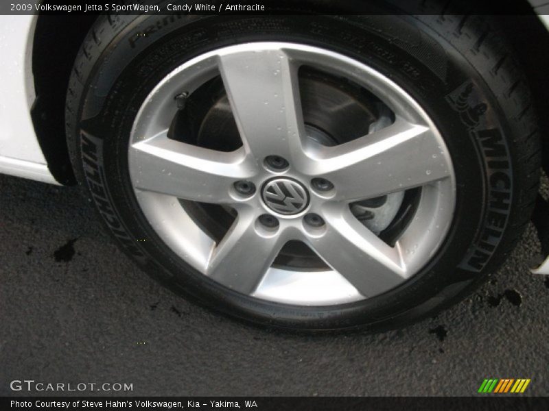 Candy White / Anthracite 2009 Volkswagen Jetta S SportWagen