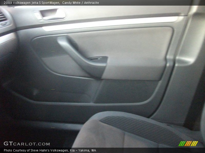 Candy White / Anthracite 2009 Volkswagen Jetta S SportWagen