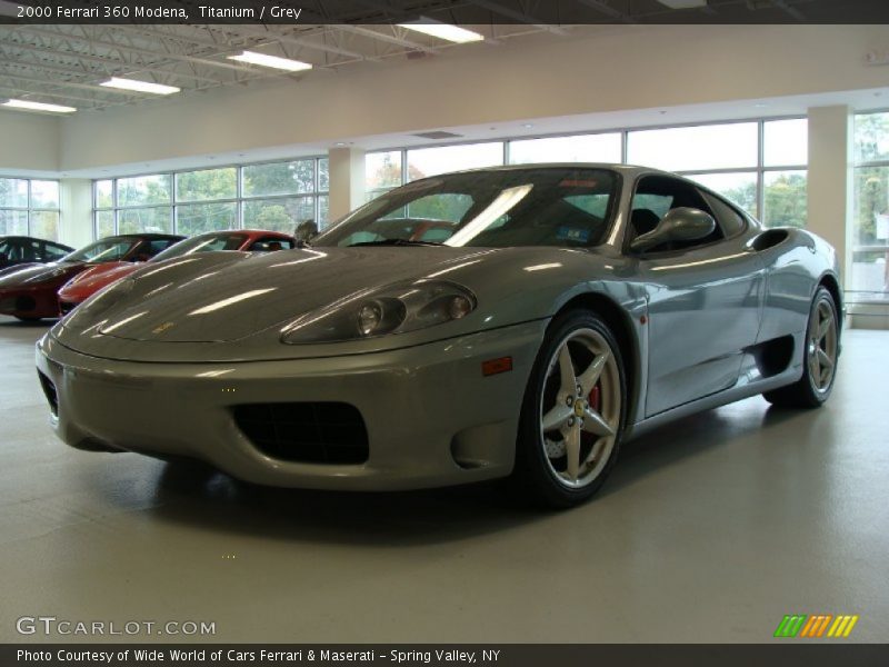 Titanium / Grey 2000 Ferrari 360 Modena