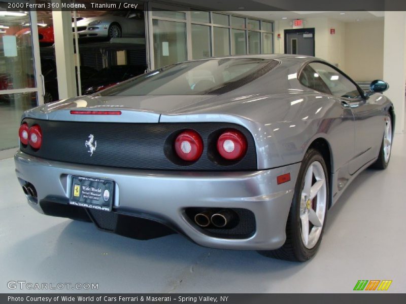 Titanium / Grey 2000 Ferrari 360 Modena