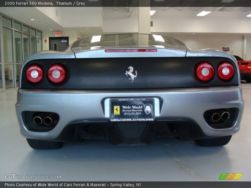 Titanium / Grey 2000 Ferrari 360 Modena