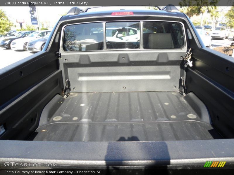 Formal Black / Gray 2008 Honda Ridgeline RTL