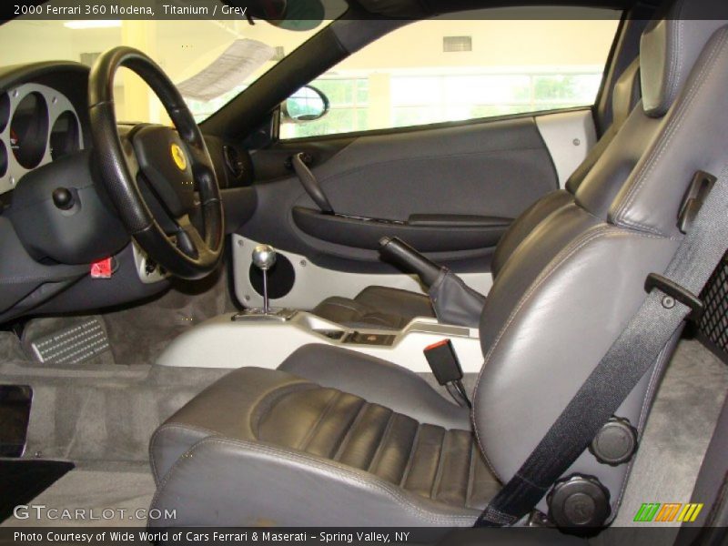  2000 360 Modena Grey Interior