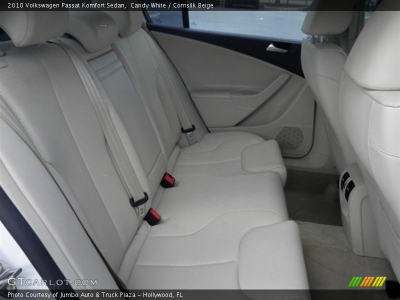 Candy White / Cornsilk Beige 2010 Volkswagen Passat Komfort Sedan