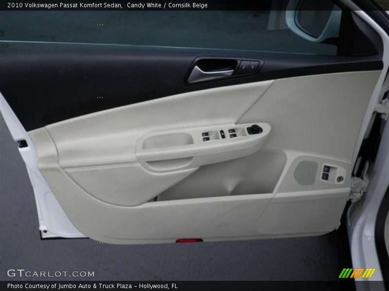 Candy White / Cornsilk Beige 2010 Volkswagen Passat Komfort Sedan
